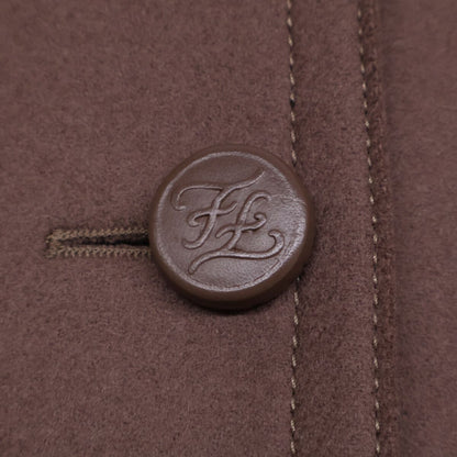 Fendi Lambskin Trim Wool Felt Chesterfield 36 Jacket — view 8