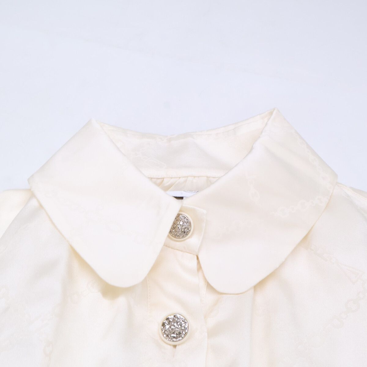 Chanel 23 Cruises Lion Button Waist Silk 100% 36 Dress — view 7