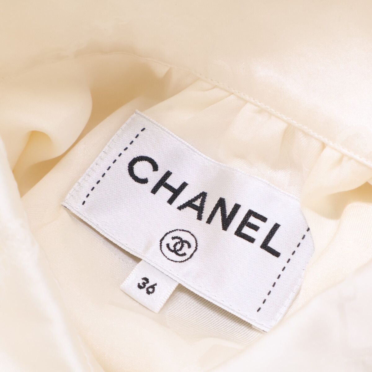 Chanel 23 Cruises Lion Button Waist Silk 100% 36 Dress — view 4