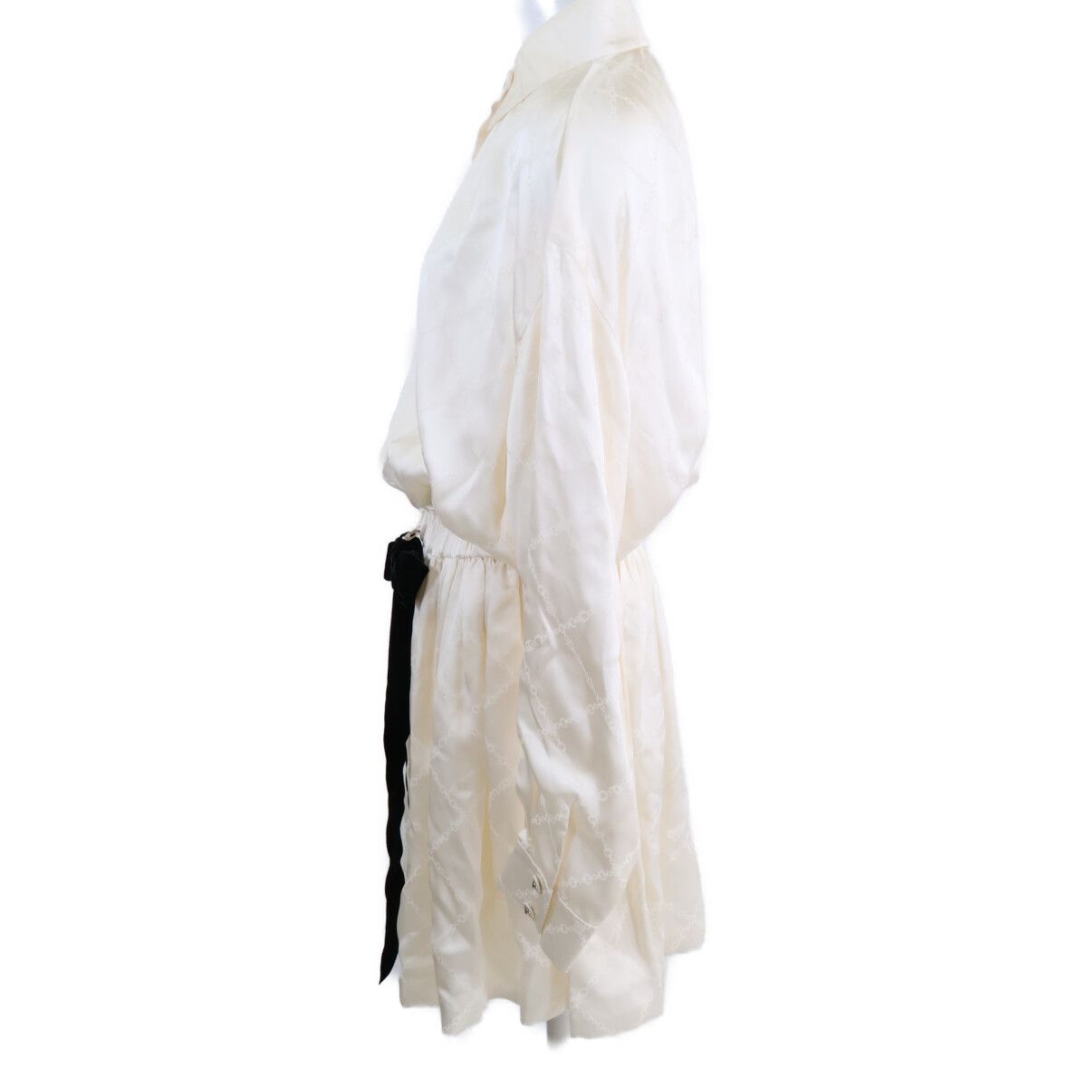 Chanel 23 Cruises Lion Button Waist Silk 100% 36 Dress — view 2