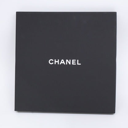 Chanel Wool Silk Angora Lame CC Logo Embroidery Scarf — view 8