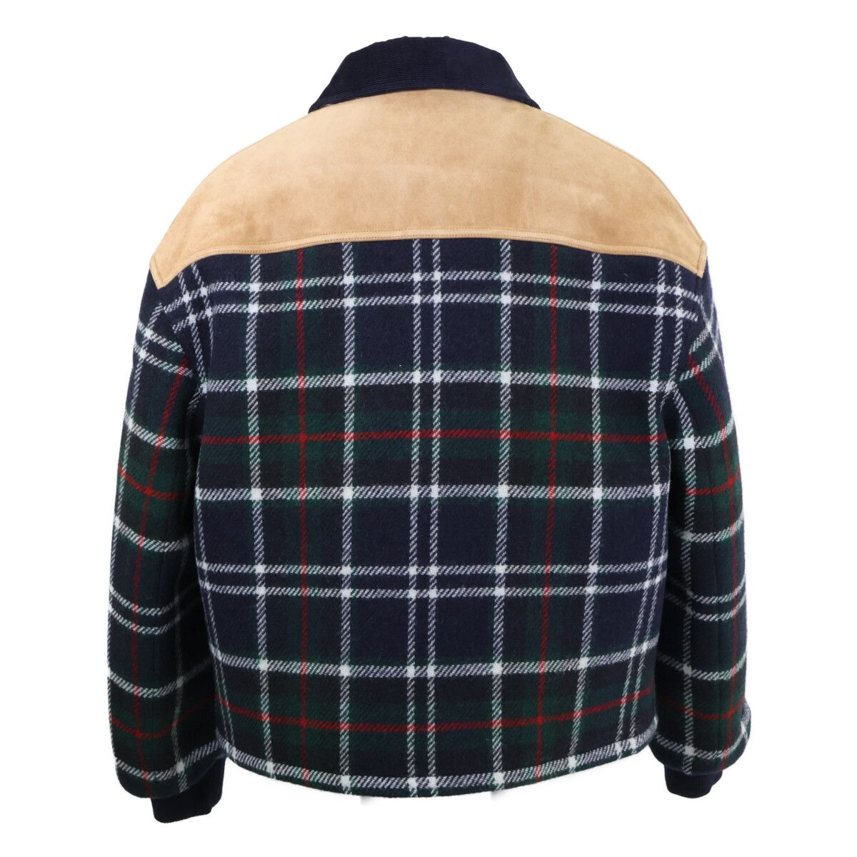 Celine Triomphe Tartan Check Wool Jacket 36 — view 3