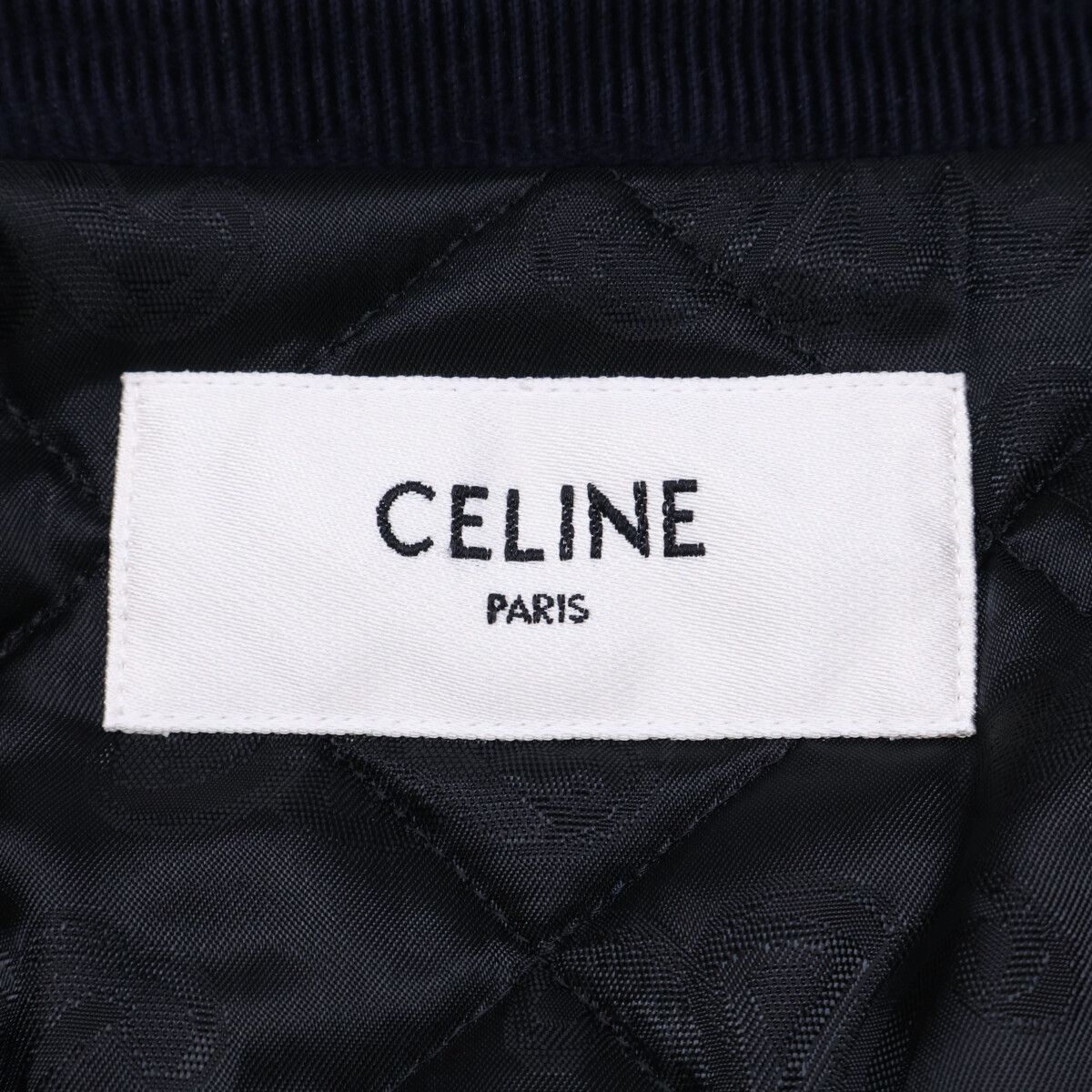 Celine Triomphe Tartan Check Wool Jacket 36 — view 5