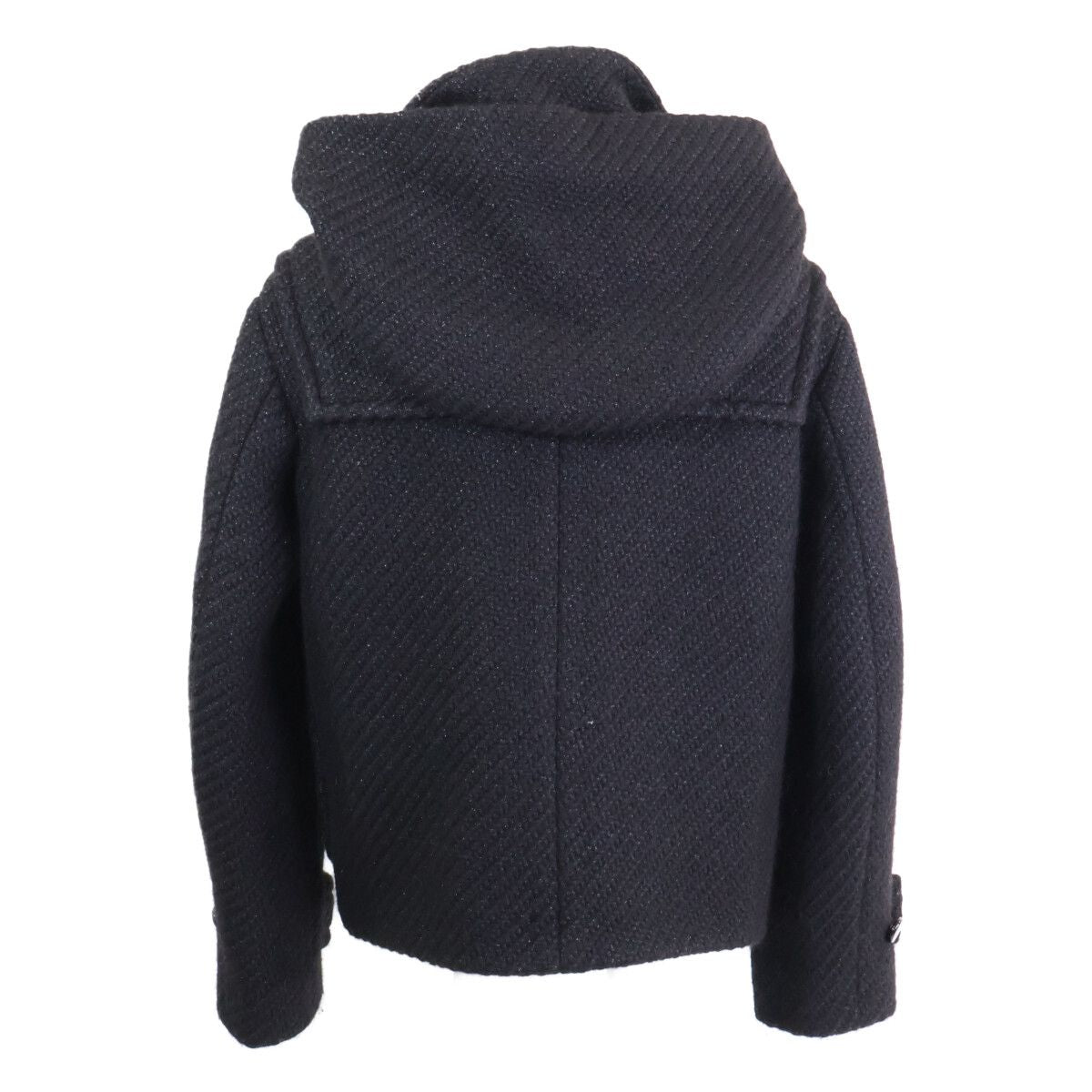 Chanel Coco Button Alpaca Blend Duffle 34 — view 2