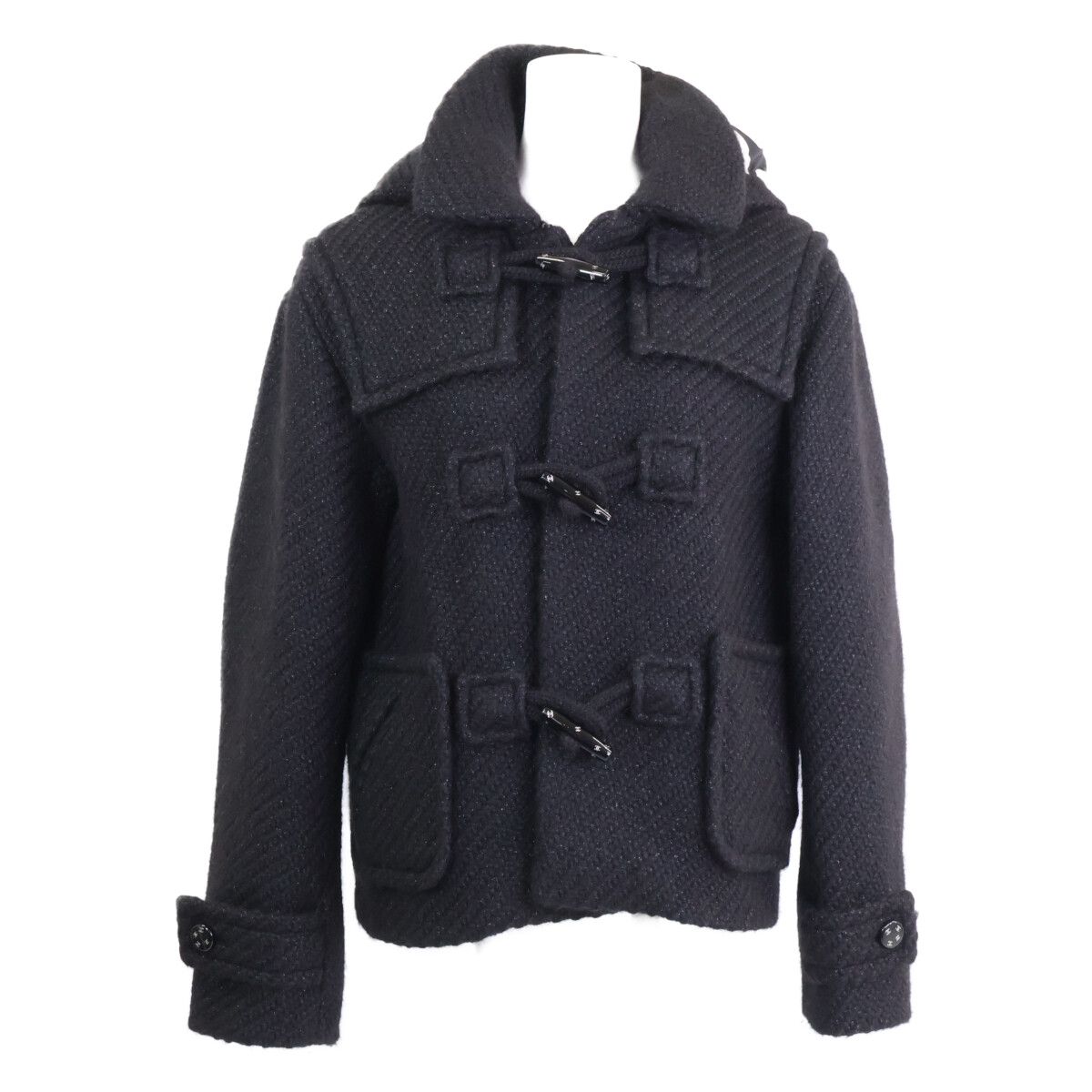 Chanel Coco Button Alpaca Blend Duffle 34