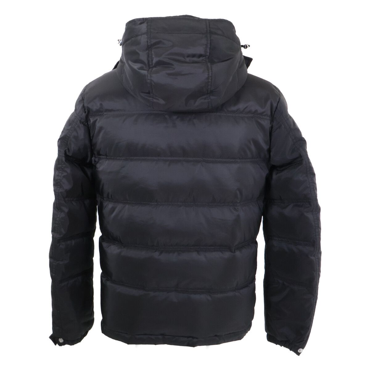 Prada Triangle Logo Fluted Down Jacket 46 — view 3