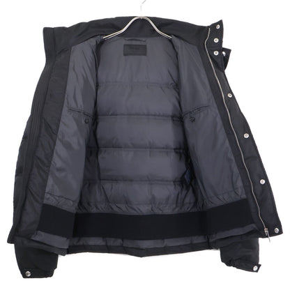 Prada Triangle Logo Fluted Down Jacket 46 — view 4