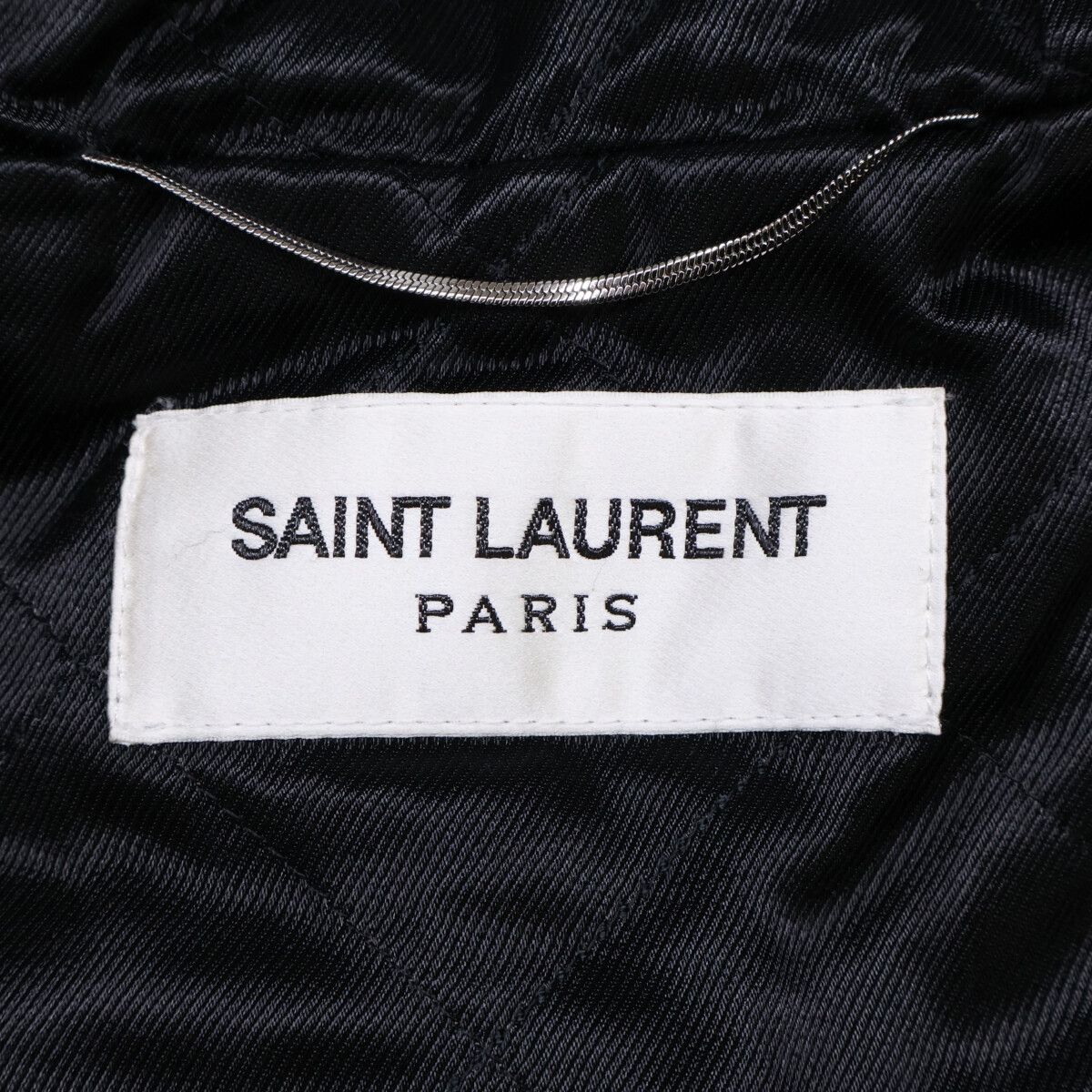 Saint Laurent Paris Mohair Wool Lace Up Fur Trimmed Hooded Zip Jacket 44 — view 5