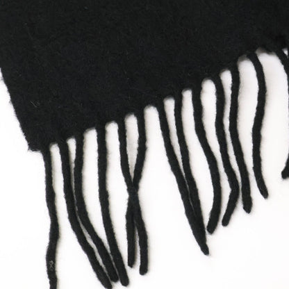 Hermes Cashmere 100 Logo Embroidery Fringe Large Scarf — view 6