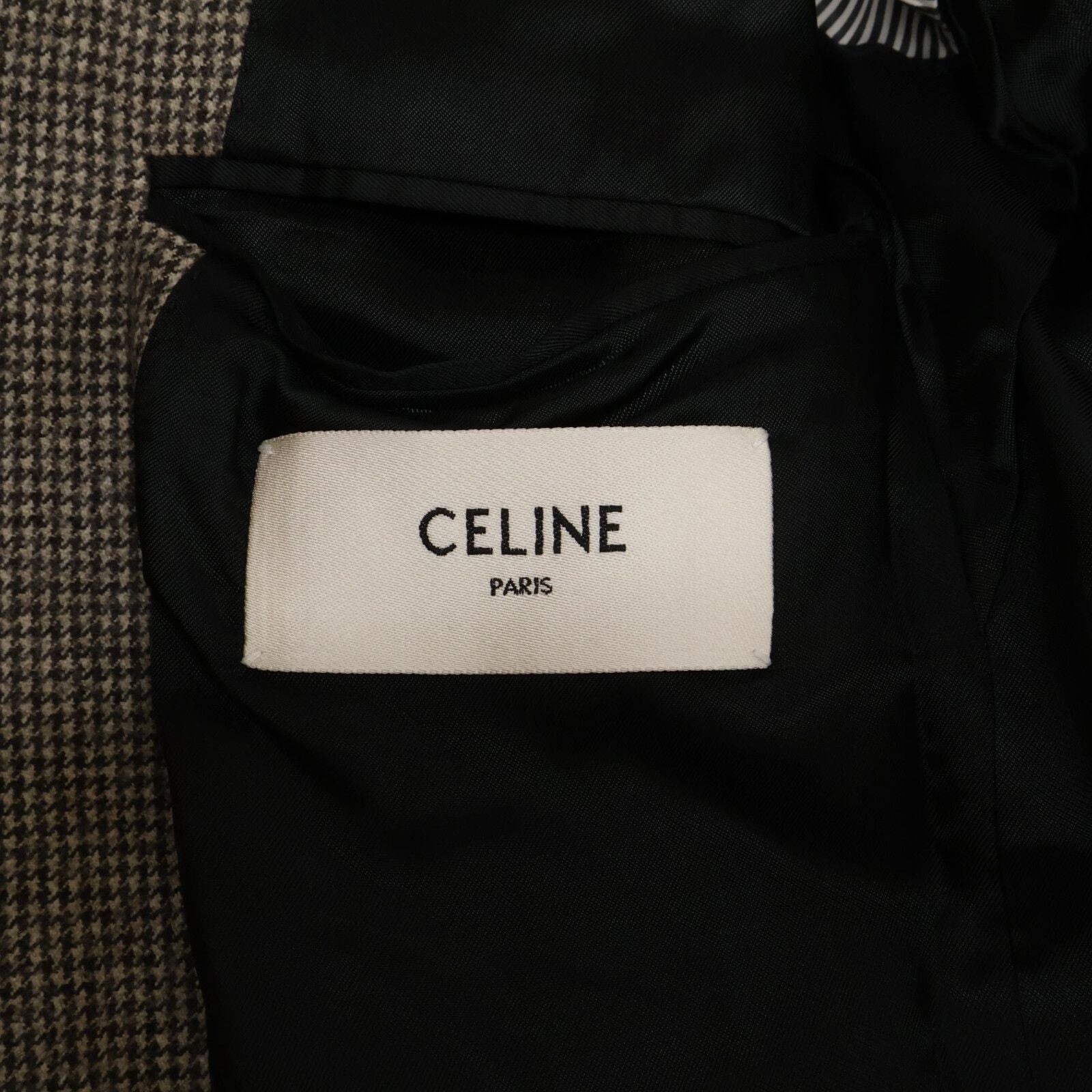 Celine Micro Hound Toe Elbow Patch Tailored Jacket 34 — view 5