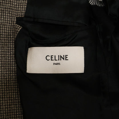 Celine Micro Hound Toe Elbow Patch Tailored Jacket 34 — view 5