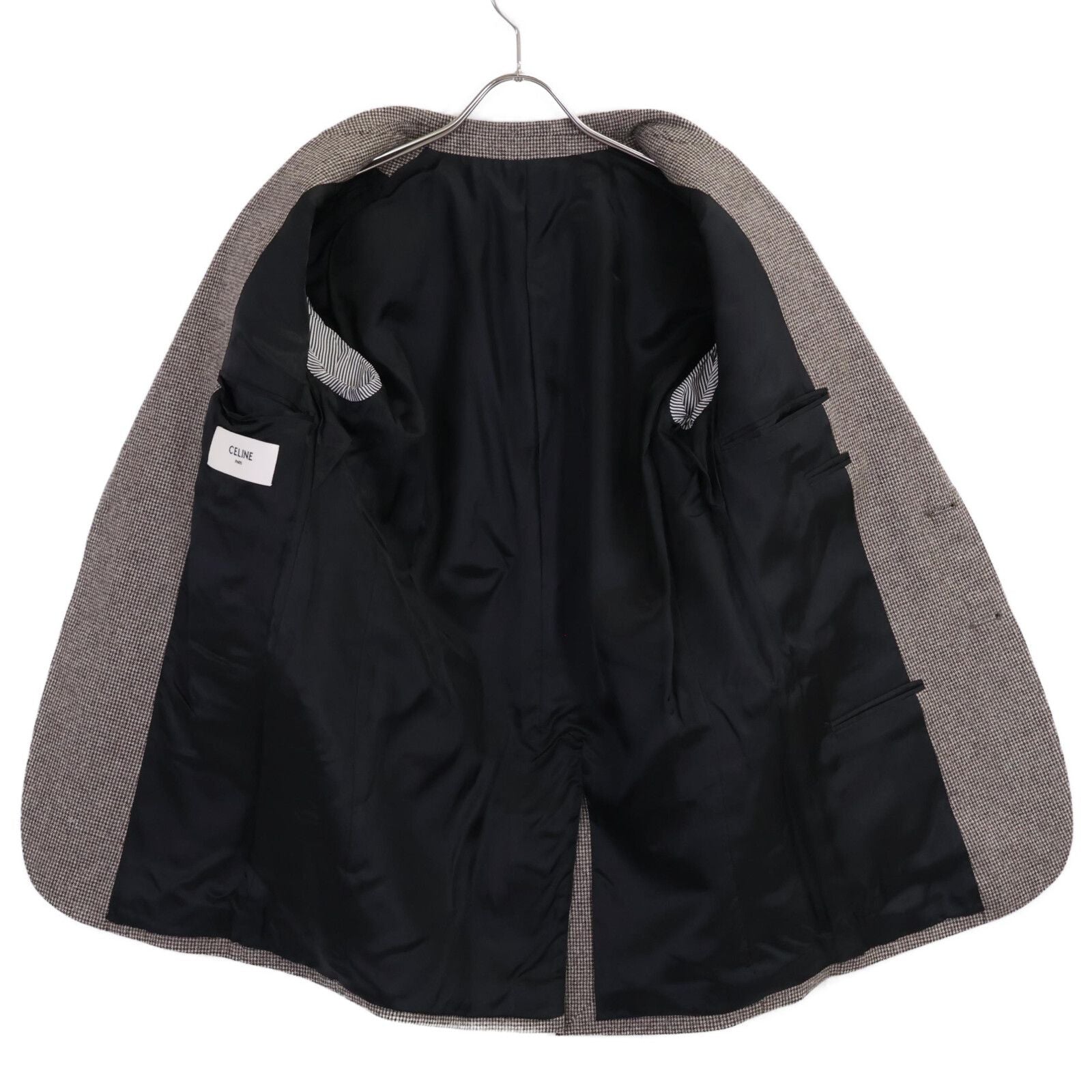 Celine Micro Hound Toe Elbow Patch Tailored Jacket 34 — view 4
