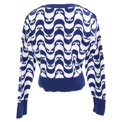 Chanel Allover CC Logo Button Knit Sweater 36 — view 3