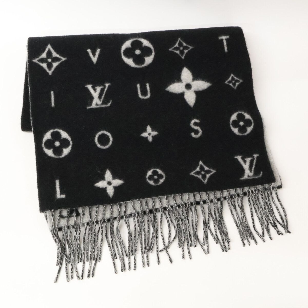 Louis Vuitton Cashmere 100 Reykjavik Cloud Scarf