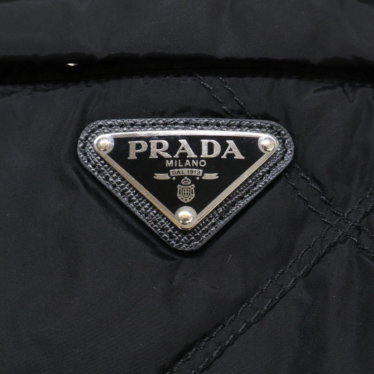 Prada Triangle Logo F-d Down Jacket 48 — view 9
