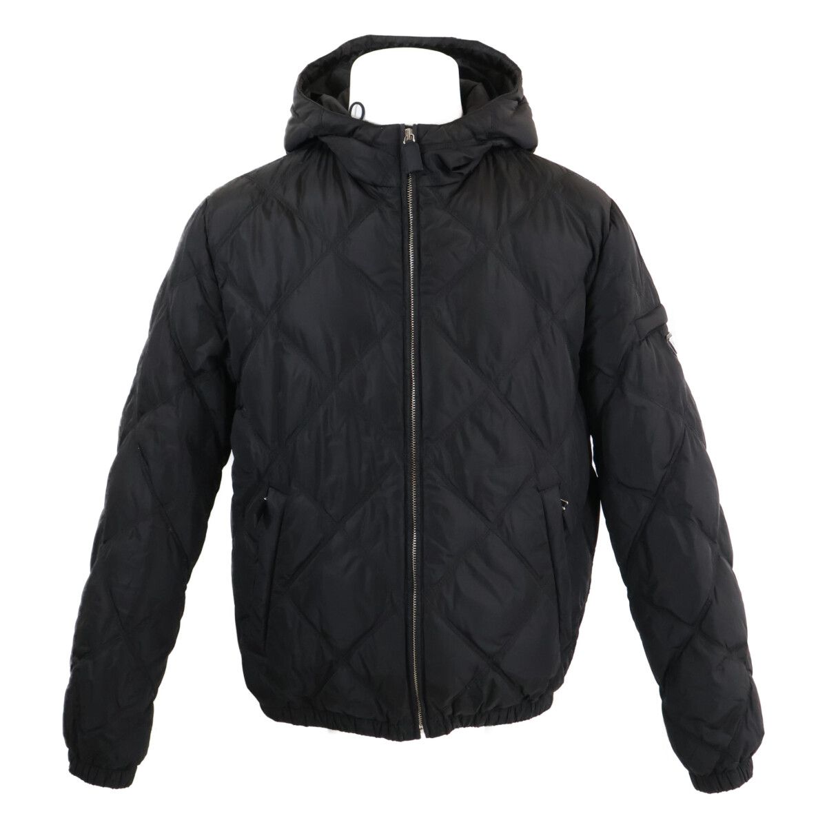 Prada Triangle Logo F-d Down Jacket 48