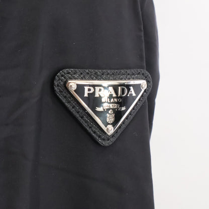 Prada Triangle Logo Zip Up Hoodie 38 — view 8