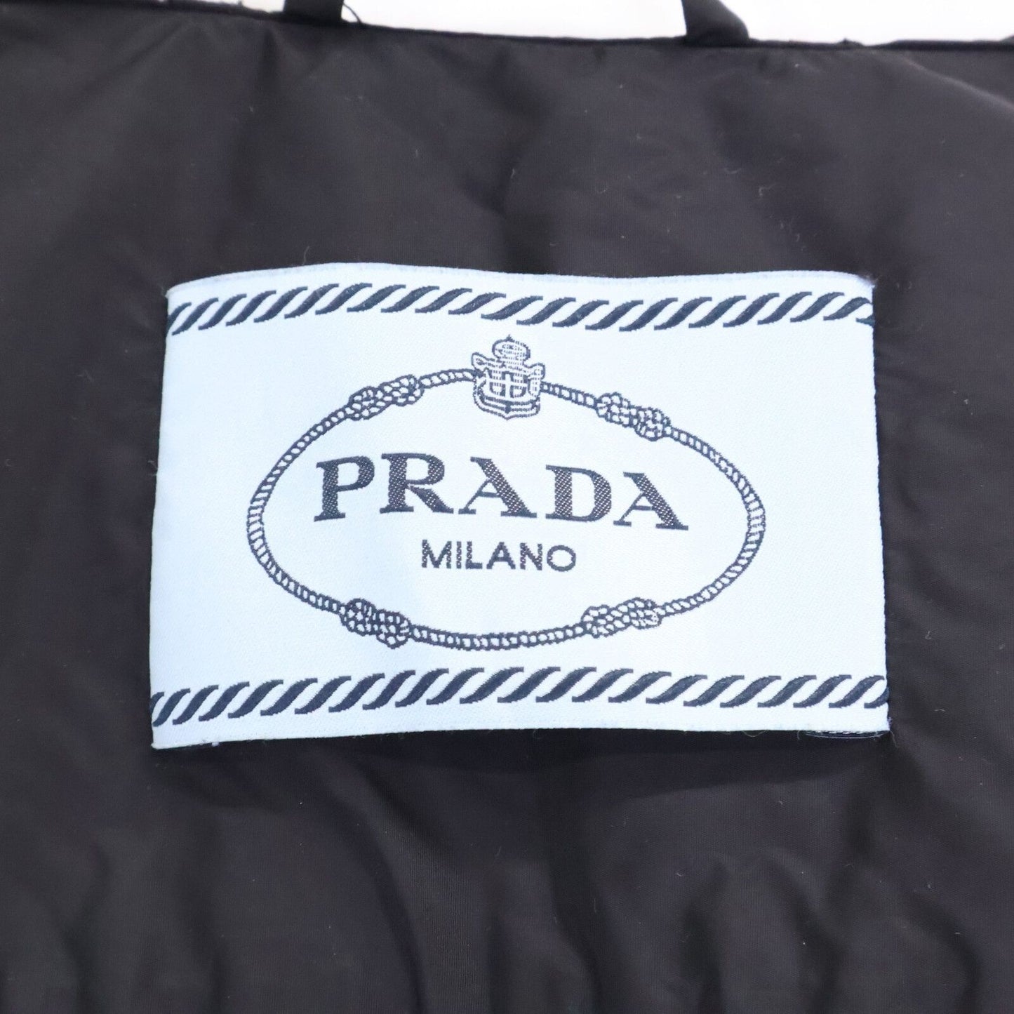 Prada Triangle Logo Zip Up Hoodie 38 — view 5