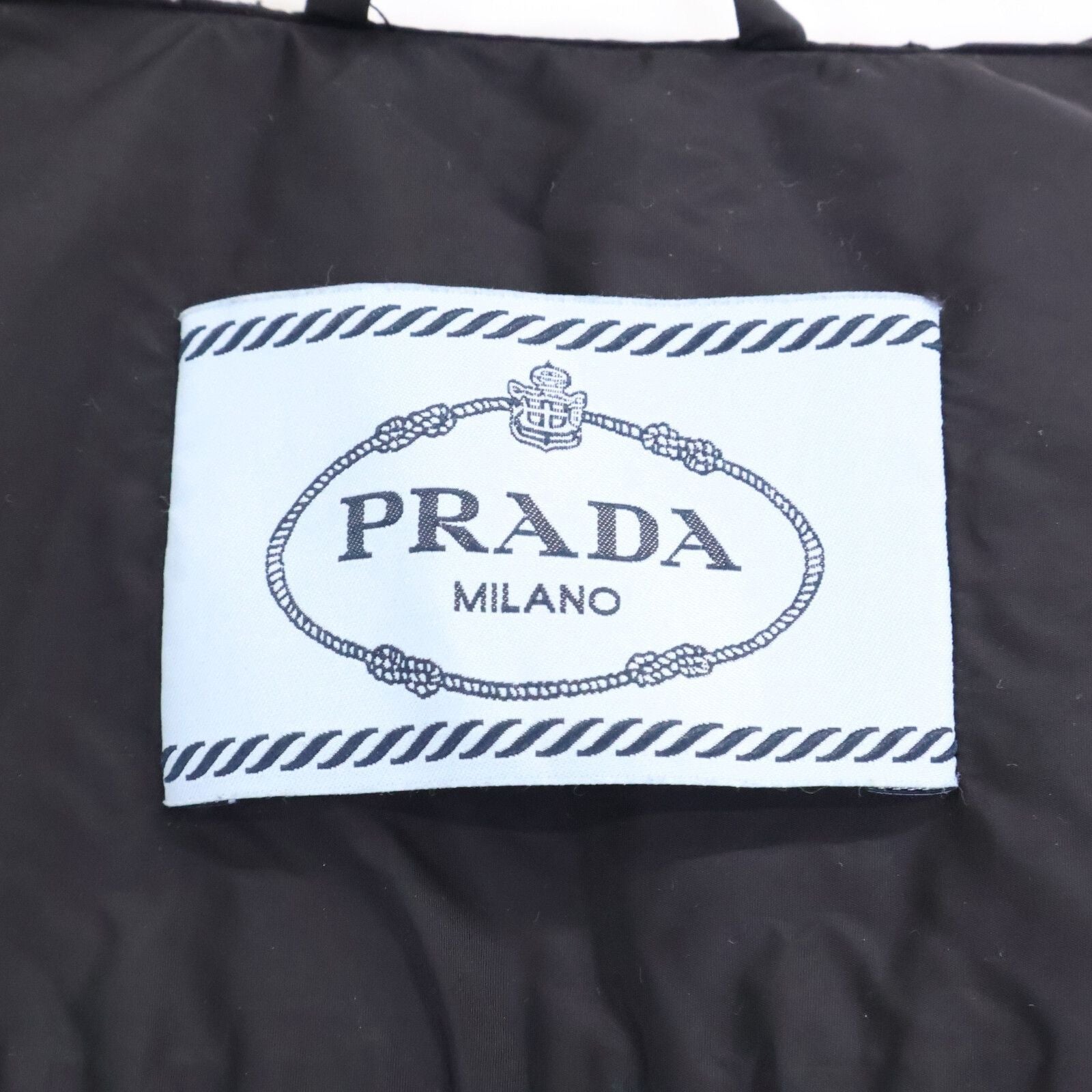 Prada Triangle Logo Zip Up Hoodie 38 — view 5