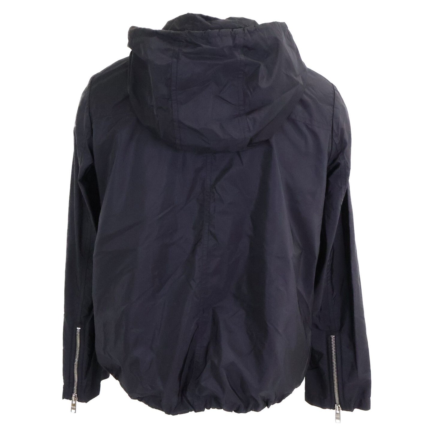 Prada Triangle Logo Zip Up Hoodie 38 — view 3