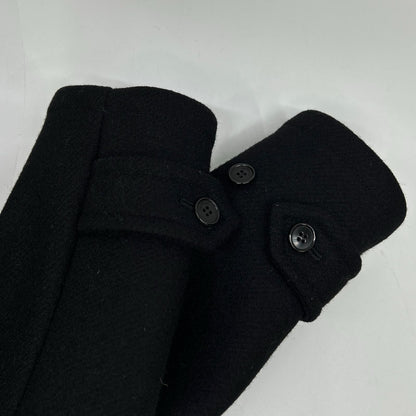 Saint Laurent Paris Eddie Era Black Wool Melton Duffle Coat 38 — view 9