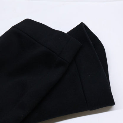 Gucci Black Cashmere Wool Gold Button Double Breasted 48 Jacket — view 8