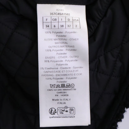 Dior Bee Embroidery Macro Cannage Quilted Reversible Cropped Jacket — view 6