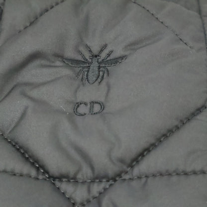 Dior Bee Embroidery Macro Cannage Quilted Reversible Cropped Jacket — view 9