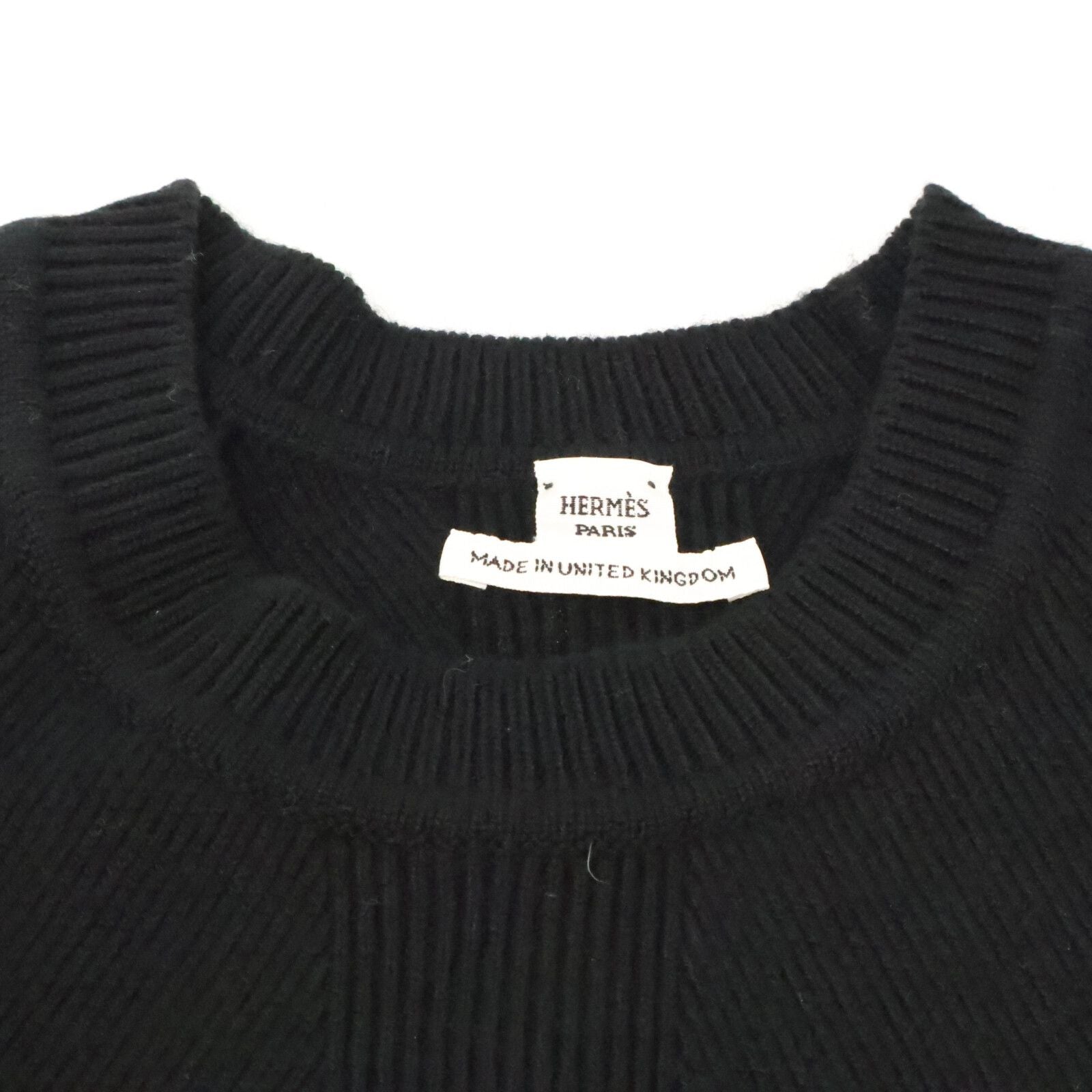 Hermes Cashmere 100 Series Charm Long Sleeve Knit Dress 34 — view 6