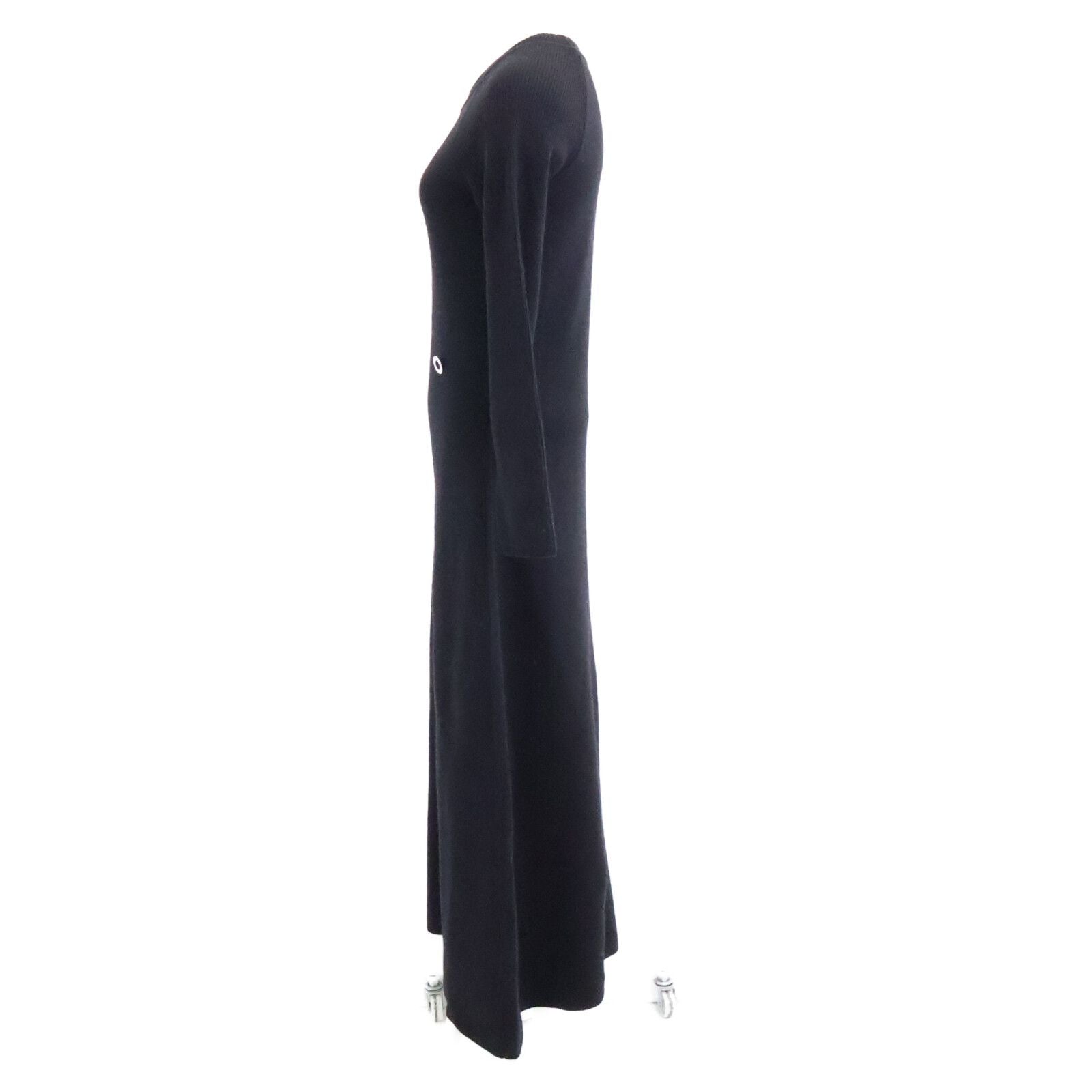 Hermes Cashmere 100 Series Charm Long Sleeve Knit Dress 34 — view 2