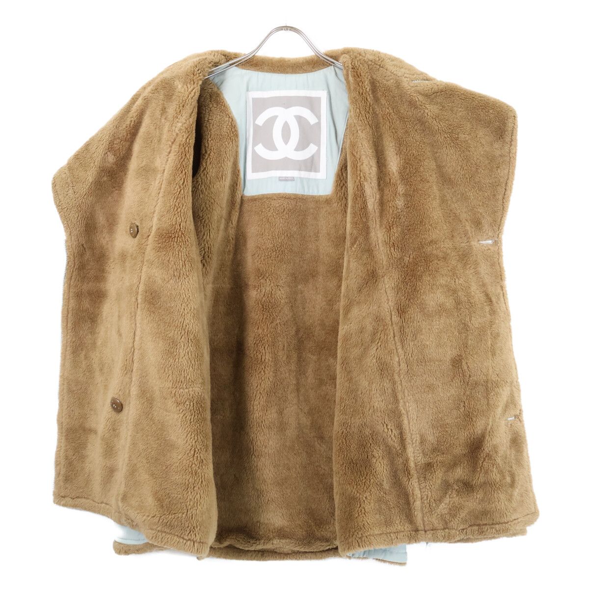 Chanel Sports Line CC Logo Zip Inner Fleece 36 Jacket — view 4