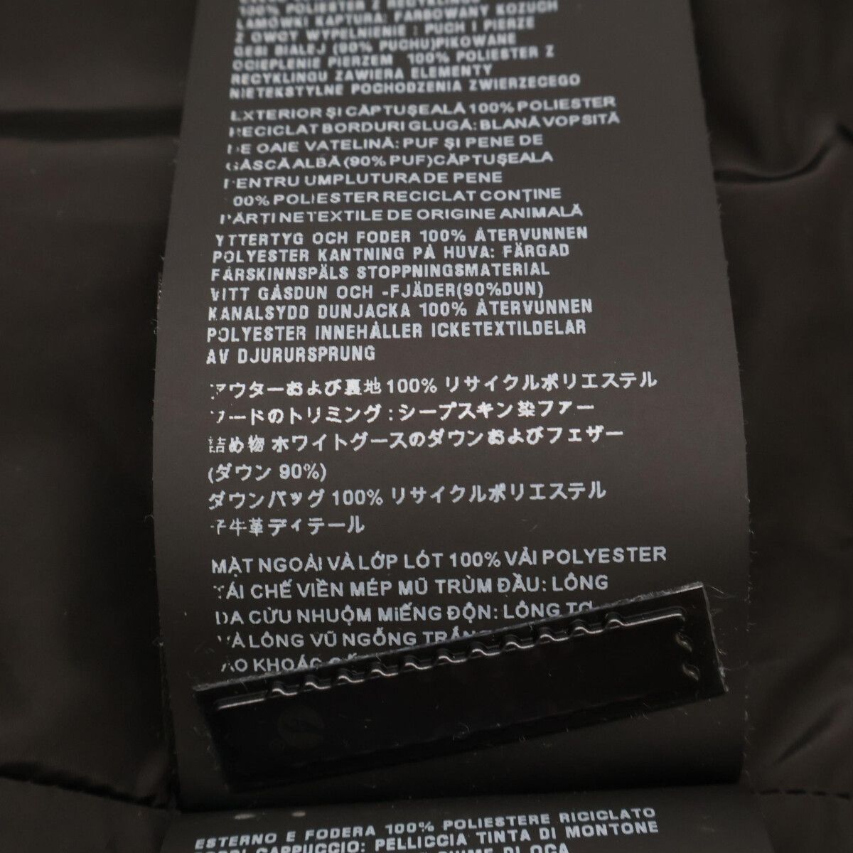 Prada Triangle Logo with Di Down 40 Jacket — view 7