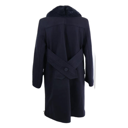 Fendi Mink Logo Button with Color Double Breasted 36 Jacket — view 2