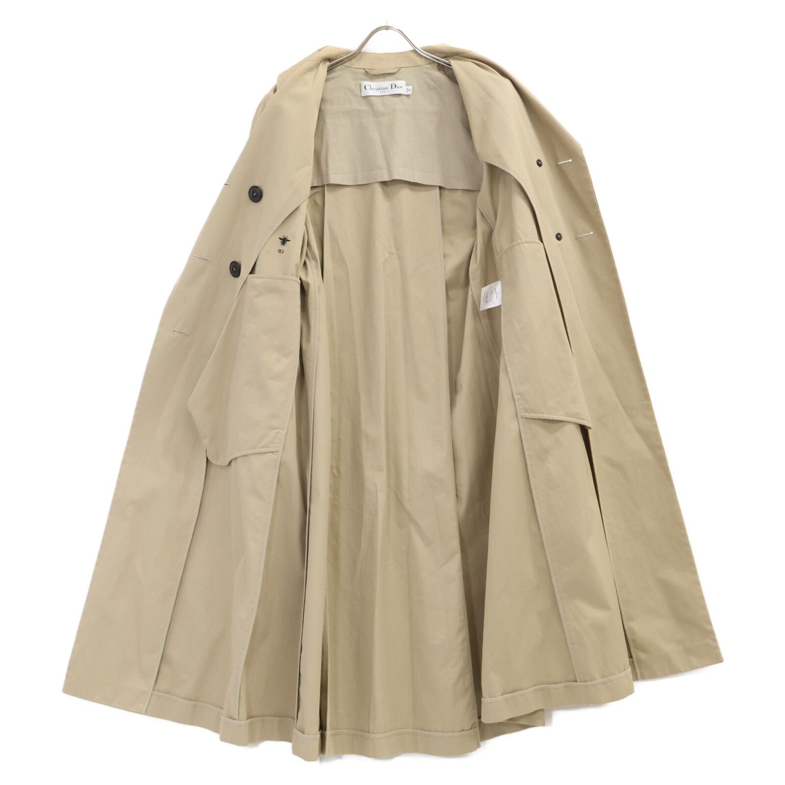 Dior Bee Embroidery Trench Coat — view 4