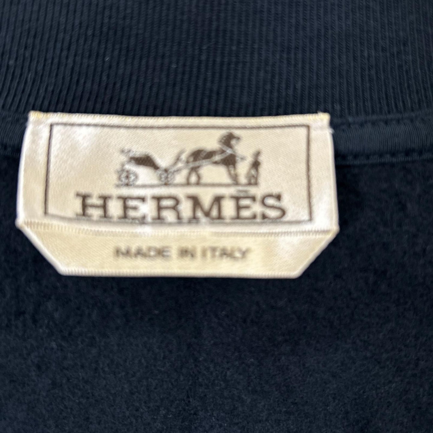 Hermes Patch Clou de Selle Series Button Teddy Jacket XS — view 6