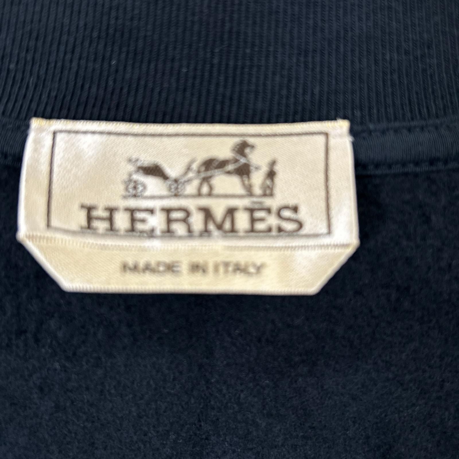 Hermes Patch Clou de Selle Series Button Teddy Jacket XS — view 6