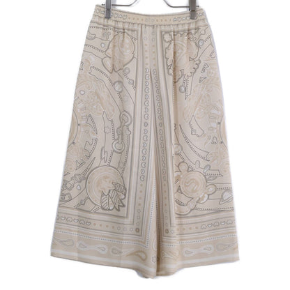 Hermes Candy Libris Bandana Silk Shorts 36