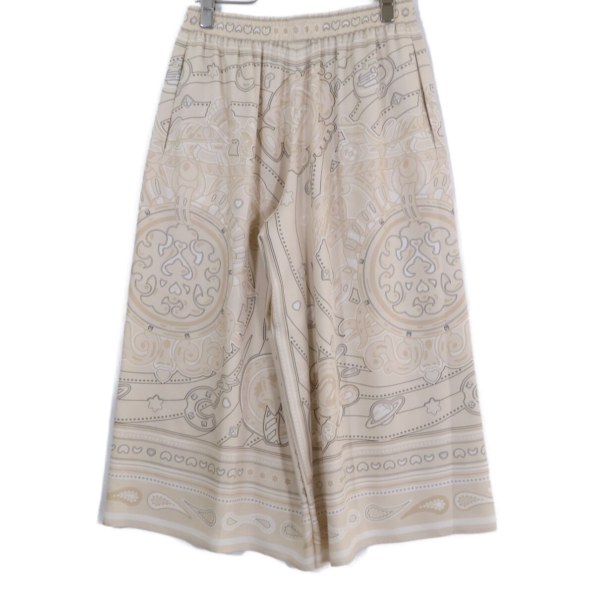 Hermes Candy Libris Bandana Silk Shorts 36 — view 2