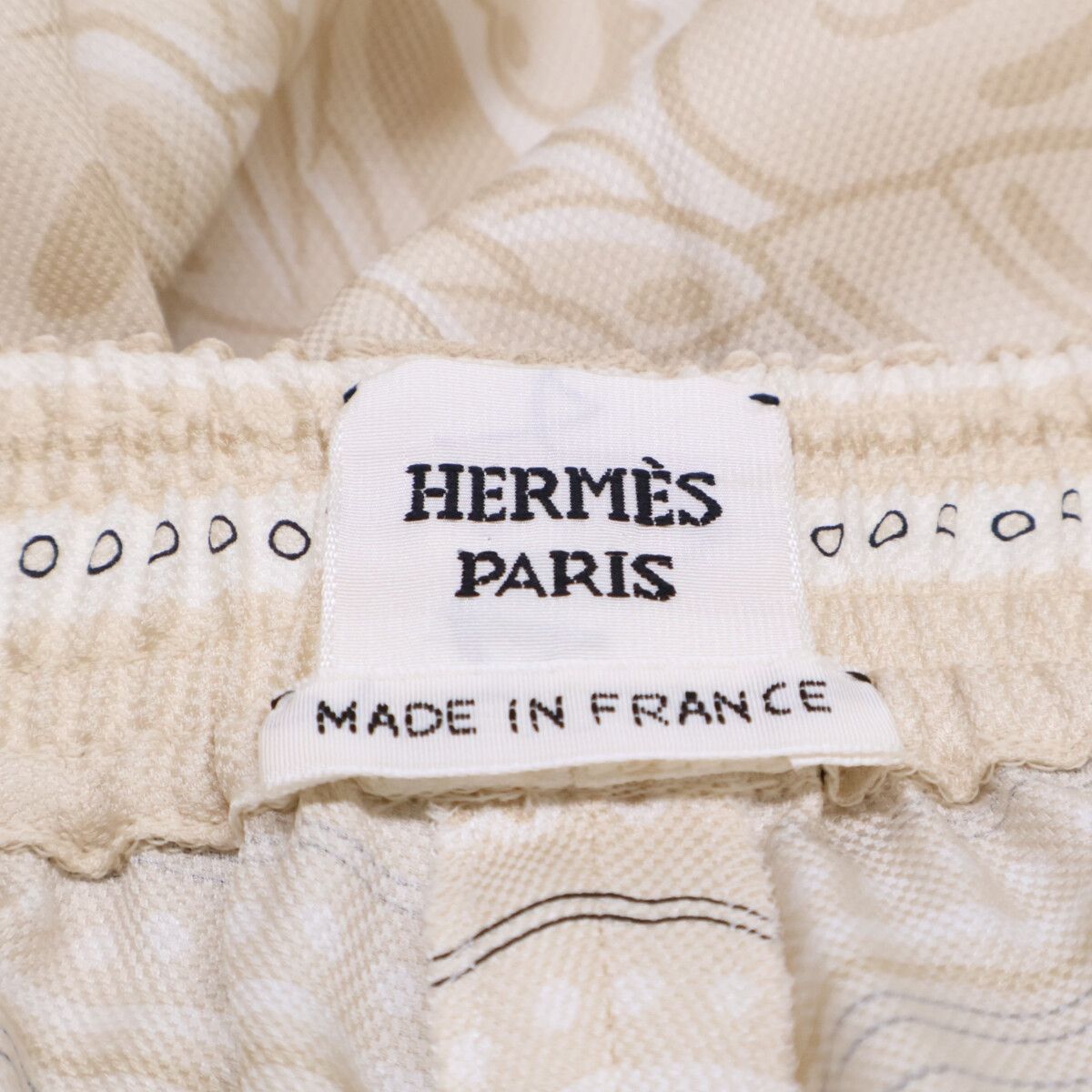 Hermes Candy Libris Bandana Silk Shorts 36 — view 3