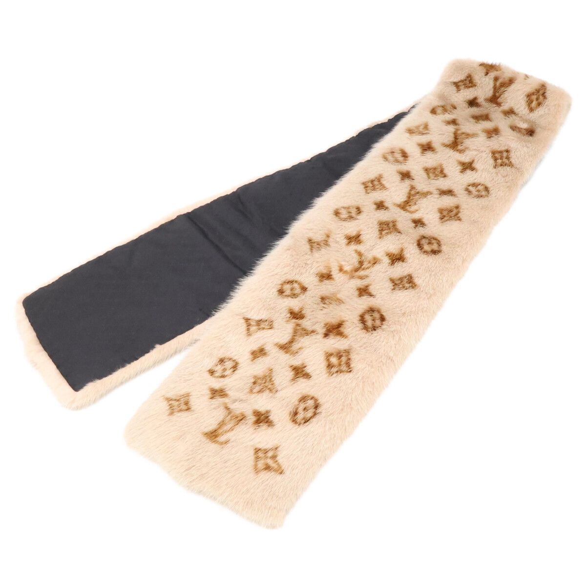 Louis Vuitton Echarpe Monogram Mink Tippet