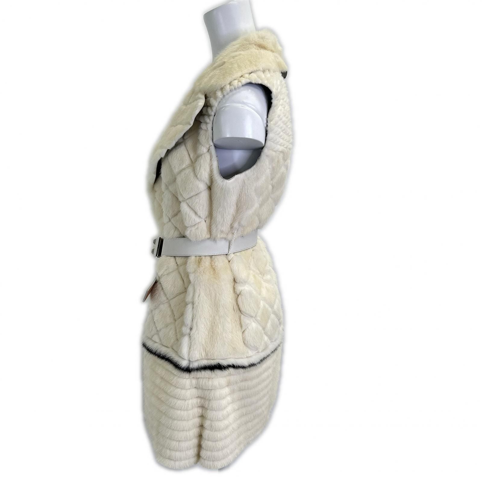 Fendi Waist Belt Front Hook Mink — view 2