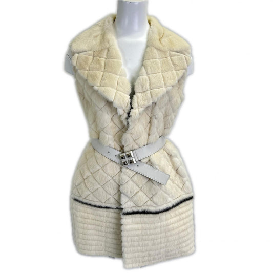 Fendi Waist Belt Front Hook Mink