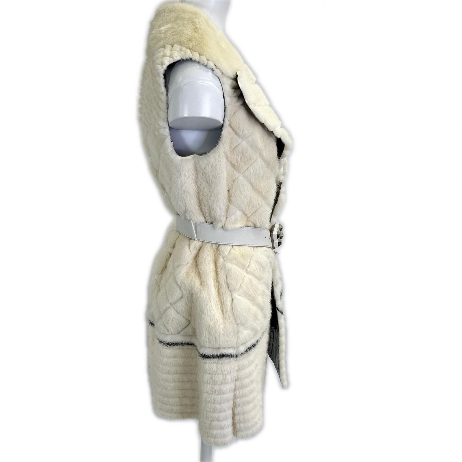 Fendi Waist Belt Front Hook Mink — view 4