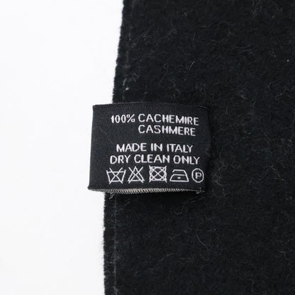Chanel CC Logo Cashmere Large Shawl Scarf — view 4