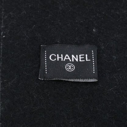 Chanel CC Logo Cashmere Large Shawl Scarf — view 3