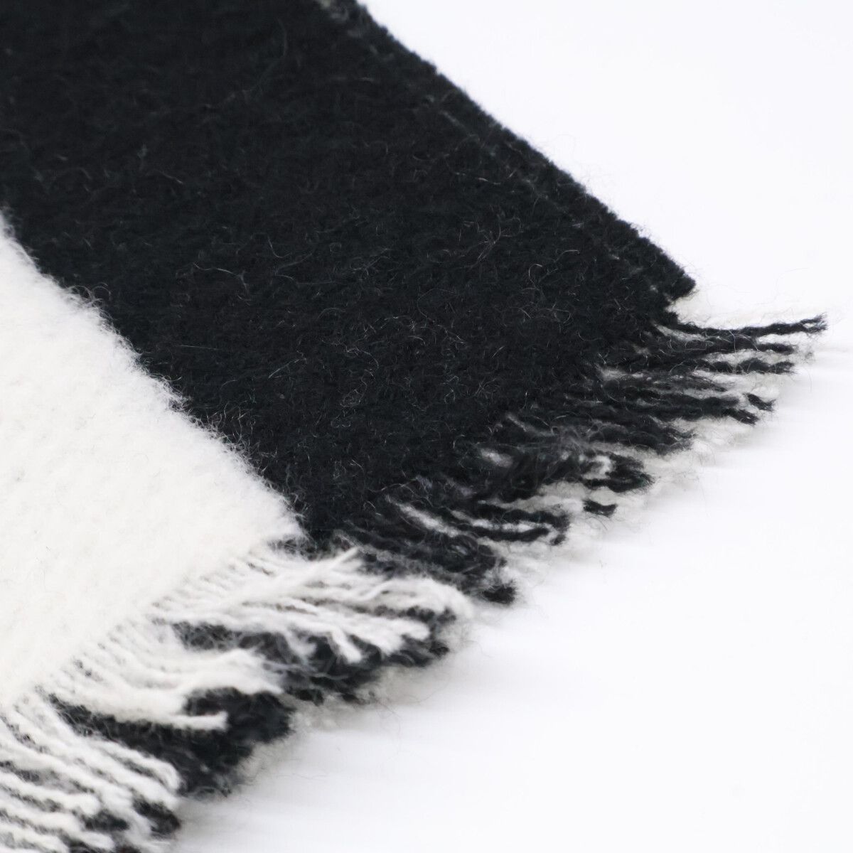 Chanel CC Logo Cashmere Large Shawl Scarf — view 6