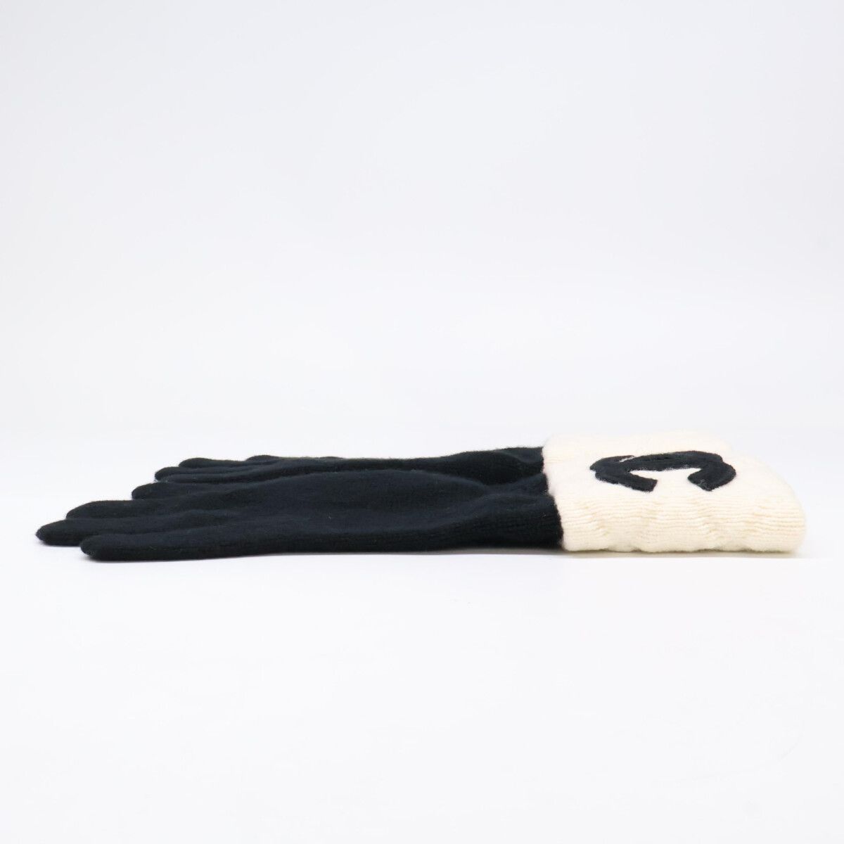 Chanel CC Logo Cashmere Knit Sweater — view 4