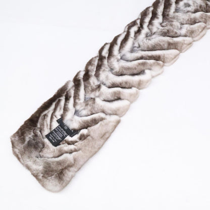 Chanel Orirag Cashmere Alpaca CC Logo Scarf on Both Ends — view 5