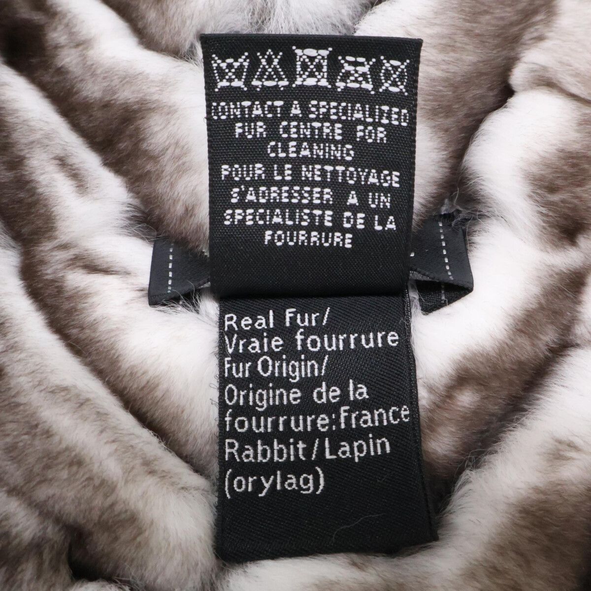 Chanel Orirag Cashmere Alpaca CC Logo Scarf on Both Ends — view 9