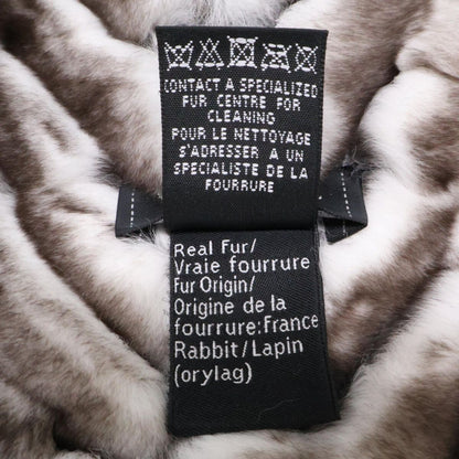 Chanel Orirag Cashmere Alpaca CC Logo Scarf on Both Ends — view 9